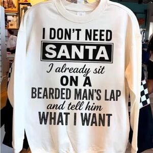 Gildan White Graphic Sweatshirt